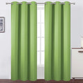 LEMOMO Light Green Blackout Curtains/42 x 84 Inch/Set of Two Panels Grommet by Lemomo