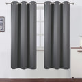 LEMOMO Grey Thermal Blackout Curtains/42 x 72 Inch/Set of 2 Panels Room by Lemomo