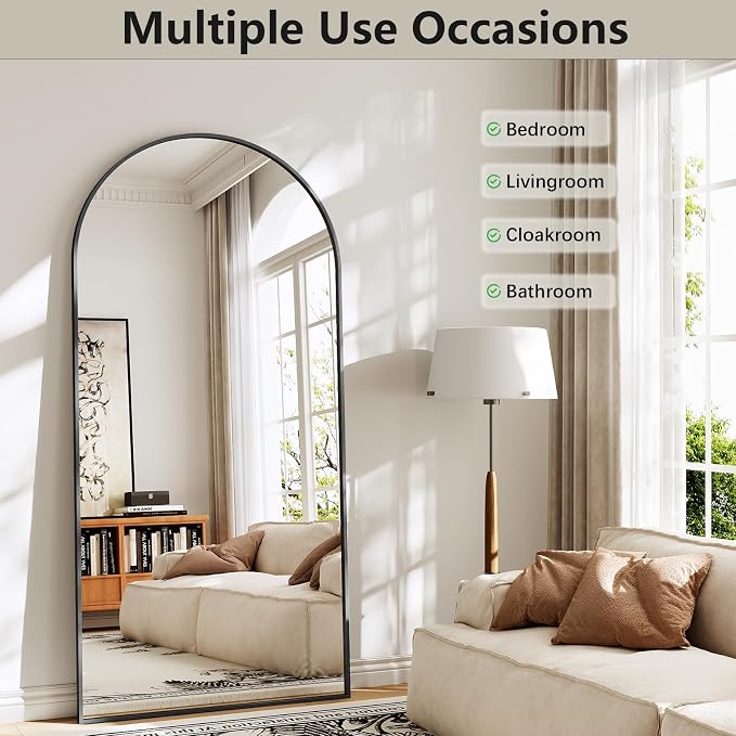 Large Full Length Mirror, Room Decor Big Full Body Mirror - Image 3