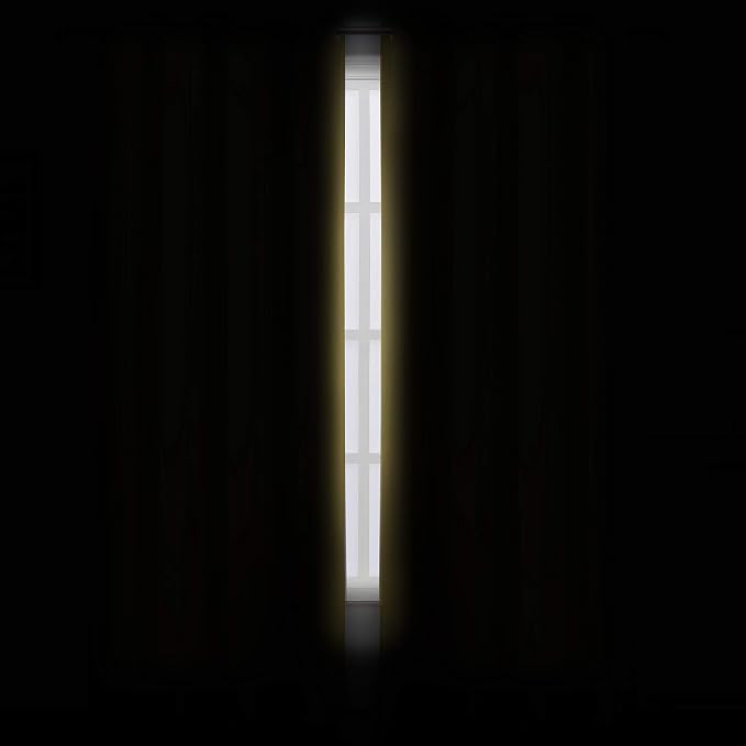 LEMOMO Blackout Curtains 66 x 84 inch/Yellow Curtains Set of 2 Panels/Thermal - Image 3