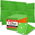 12 Pack Acoustic Panels – Sound Proof Foam Panels by TOUO