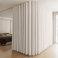 MaKefeile Room Divider Curtains & Flexible Bendable Tracks Set, Privacy by Makefeileshade