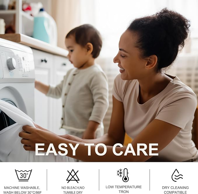 NICETOWN 100% Blackout Curtains 84 inches Long - Image 6