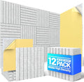 12 Pack Sound Proof Foam Panels by Unknown