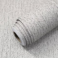 Grey Grasscloth Peel and Stick Wallpaper Faux Linen Contact Paper 15.7inch x by lenify