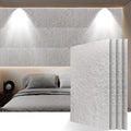 KASARO PU 3D Faux Stone Wall Panels, Cement Texture Accent by KASARO