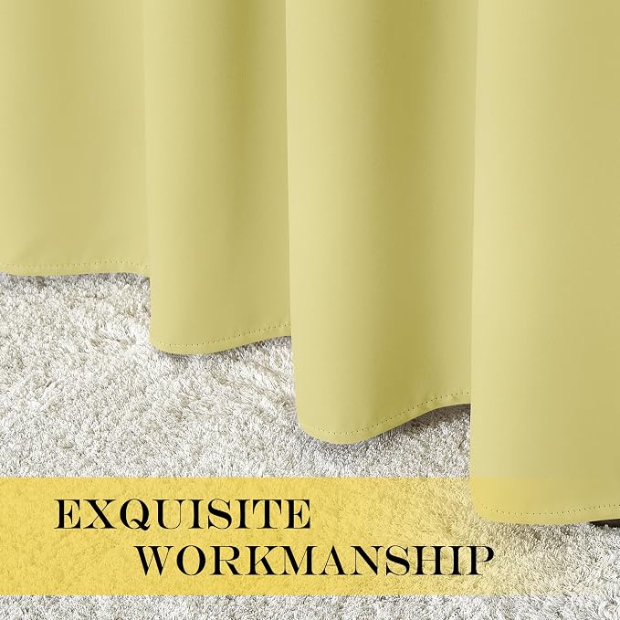 NICETOWN Sliding Door Window Treatment Blackout Patio Door Curtain Panels - Image 4