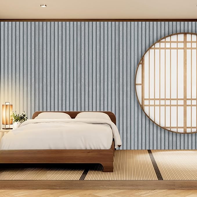 Gray Wood Slat Wallpaper - Image 5