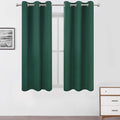 LEMOMO Dark Green Bedroom Blackout Curtains/38 x 54 Inch Long/Set of 2 Curtain by Lemomo