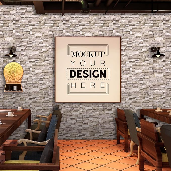 10PCS 3D Wall Panels Peel and Stick Foam 3D Brick Wallpaper Peel and Stick Faux - Image 3