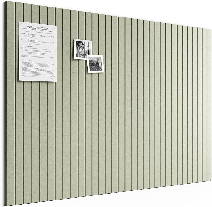 Bumusty Large Cork Board Alternative-48 x 36" Felt Bulletin Board Tiles by BUMUSTY