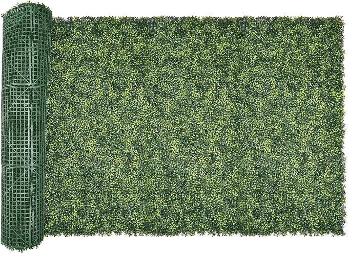 VEVOR Artificial Grass Wall Panels, 60 x 120 inch, Milan Grass Greenery Boxwood by VEVOR