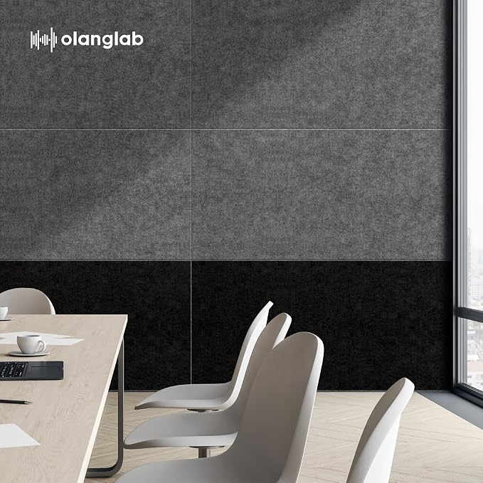 Olanglab Acoustic Wall Panels 10 Pack, 48 x 24 per Acoustic Panels Sound - Image 7